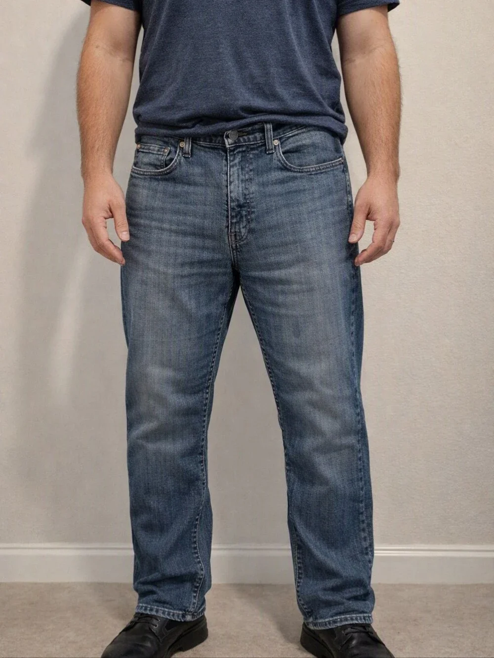Levi's 514 Straight Fit Jeans W36 L32 Blue